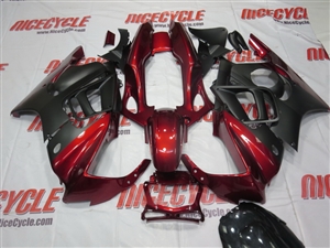 Honda CBR600 F3 Matte Black Red Fairings