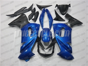 Kawasaki Ninja 650R Plasma Blue Fairings