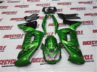 Kawasaki Ninja 650R Plasma Green Fairings