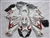 Suzuki GSX-R 1000 White/Red Tribal Fairings