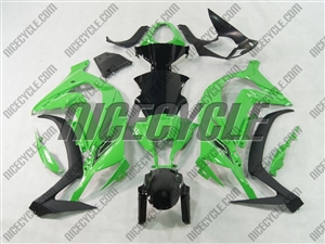 Kawasaki ZX10R Green Fairings