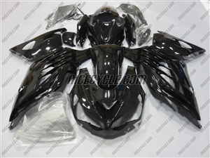 Kawasaki ZX14R Deep Black Fairings