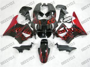 Honda CBR900RR Red Flame Fairings