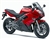 Red Kawasaki Ninja 650R Fairings