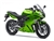 Metallic Green Kawasaki Ninja 650R Fairings