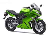 Metallic Green Kawasaki Ninja 650R Fairings