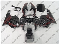 Kawasaki ZX-7R Airbrush Red Fairing