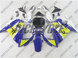 Honda CBR600 F3 Purple/Neon Green Fairings