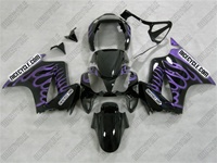 Honda VFR-800 Big Purple Flame Fairings