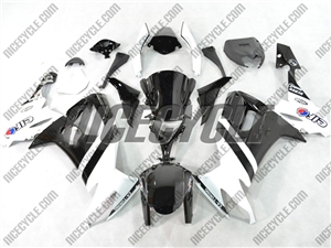 Kawasaki ZX10R White/Black Monster-ous Fairings