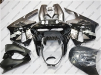 Kawasaki ZX-9R OEM Style Black/Titanium Fairings