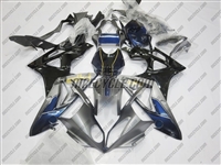 BMW S1000RR Dark Silver/Blue Fairings