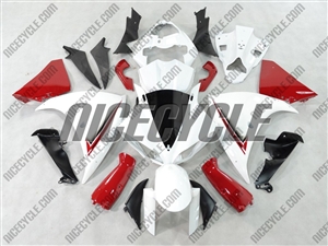 Yamaha YZF-R1 Red/White Fairings