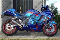 Airbrushed Suzuki GSX-R 1300 Hayabusa Fairings