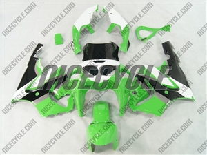 Kawasaki ZX-7R White/Green Fairing