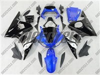 Yamaha YZF-R6 Blue/Black Fairings