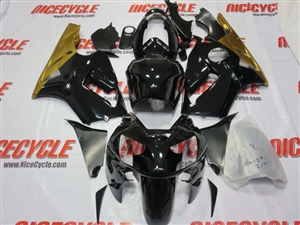 Kawasaki ZX12R Black/Gold Fairings