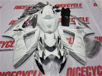 Silver Corona Alstare Suzuki GSX-R 600 750 Fairings