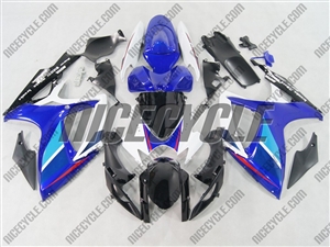 Blue OEM Style Suzuki GSX-R 600 750 Fairings