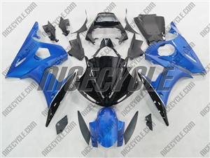 Yamaha YZF-R6 Blue Metallic Fairings