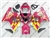 Pink Movistar Suzuki GSX-R 600 750 Fairings