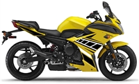 Yamaha FZ6R Yellow Fairings