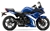 Yamaha FZ6R Blue/White Fairings