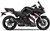 Yamaha FZ6R Black/White Fairings