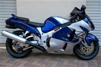 Silver/Blue OEM Style Suzuki GSX-R 1300 Hayabusa Fairings