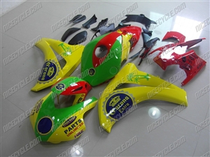 Honda CBR1000RR Corona Green/Yellow Fairings