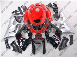 Silver Red OEM Style Yamaha YZF-600R Fairings