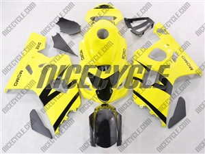 Yellow Suzuki GSX-R 600 750 Fairings