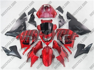 Kawasaki ZX10R Candy Red Fairings