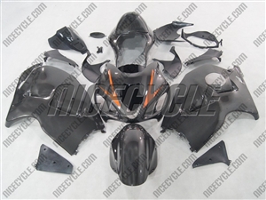 Suzuki GSX-R 1300 Hayabusa Charcoal Orange Accent Fairings