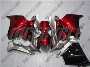 Honda VFR 1200 Candy Red/Silver Fairings
