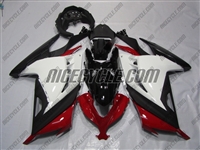 Red/Black/White Kawasaki Ninja 300 Fairings