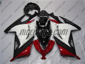 Red/Black/White Kawasaki Ninja 300 Fairings