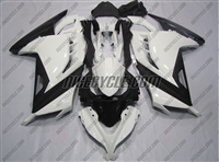 Kawasaki Ninja 300 White/Black Fairings