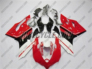 White/Red/Black Ducati 1199/899 Panigale Fairings