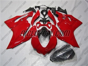 Solid Red Ducati 1199/899 Panigale Fairings