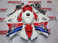 Honda CBR 600RR White/Blue/Red Fairings