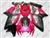 Matte Black/Pink Suzuki GSX-R 600 750 Fairings