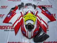 Ducati 1198 1098 848 Evo TIM White/Red Fairings