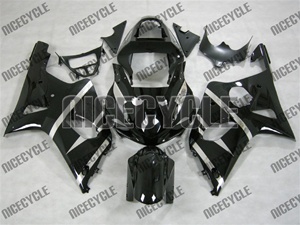 Suzuki GSX-R 1000 Chrome on Gloss Black Fairings