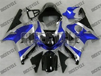 Suzuki GSX-R 1000 Candy Blue/Silver Fairings