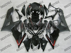 Suzuki GSX-R 1000 Black/Charcoal Fairings