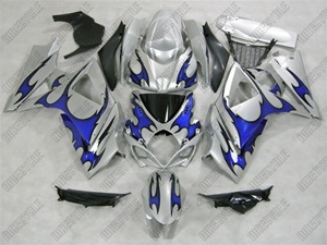 Blue Tribal Suzuki GSX-R 1000 Fairings