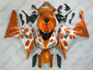 Metallic Orange Honda CBR1000RR Motorcycle Fairings