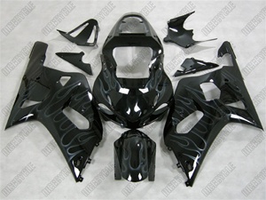 Ghost Flames Suzuki GSX-R 600 750 Fairings