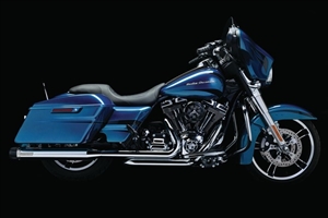 Harley Chrome Maverick 4" Slip On Exhaust